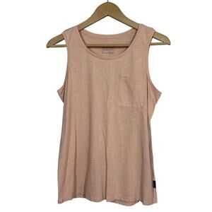 Patagonia Pocket Tank Top Tee Sleeveless Peach - S